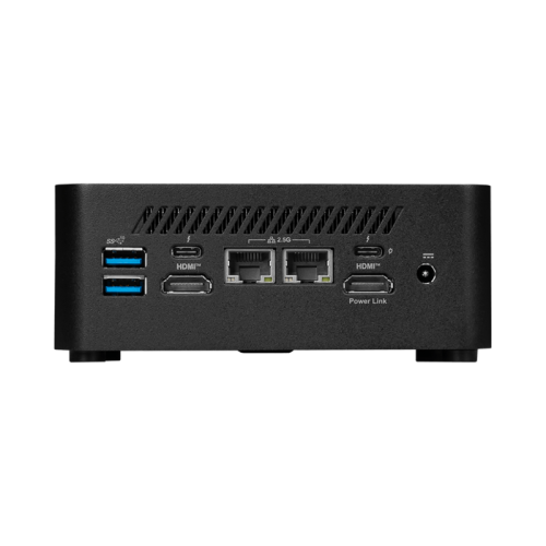 ПК/ MSI Cubi NUC 1M  Intel Core 3 100U(1.2Ghz)/8192Mb/512PCISSDGb/noDVD/Int:Intel® Graphics/BT/WiFi/war 1y/0.625kg/Black/noOS + no KB+M