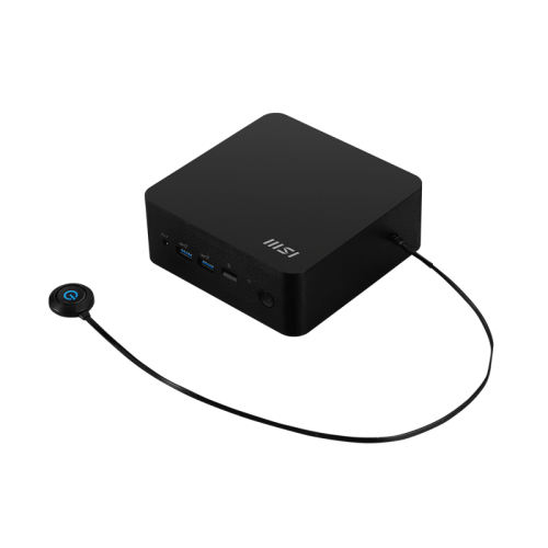 ПК/ MSI Cubi NUC 1M  Intel Core 3 100U(1.2Ghz)/8192Mb/512PCISSDGb/noDVD/Int:Intel® Graphics/BT/WiFi/war 1y/0.625kg/Black/noOS + no KB+M