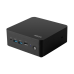 ПК/ MSI Cubi NUC 1M  Intel Core 3 100U(1.2Ghz)/8192Mb/512PCISSDGb/noDVD/Int:Intel® Graphics/BT/WiFi/war 1y/0.625kg/Black/noOS + no KB+M