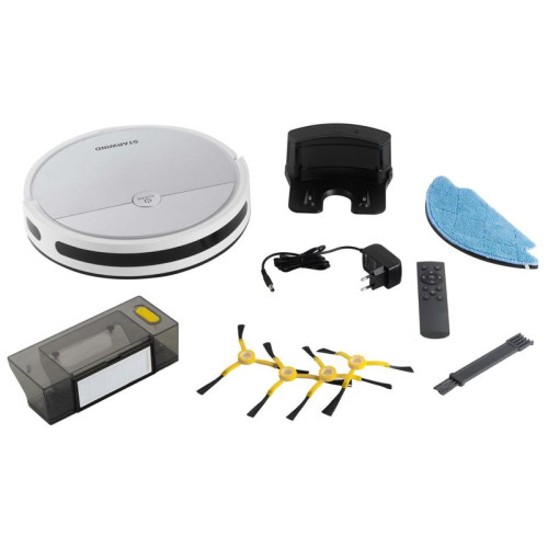 Пылесос-робот/ Пылесос-робот Starwind SRV4570 15Вт серебристый/белый