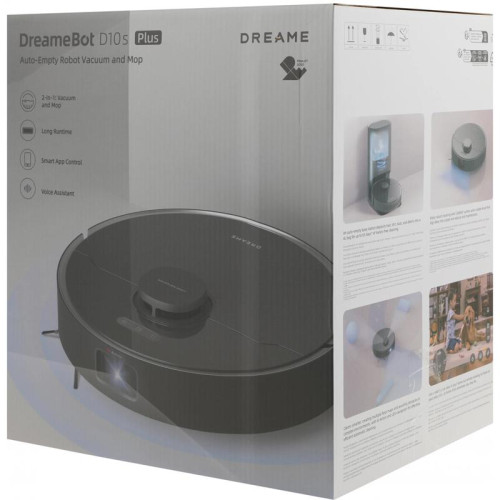Пылесос-робот/ Пылесос-робот Dreame D10s Plus 46Вт черный