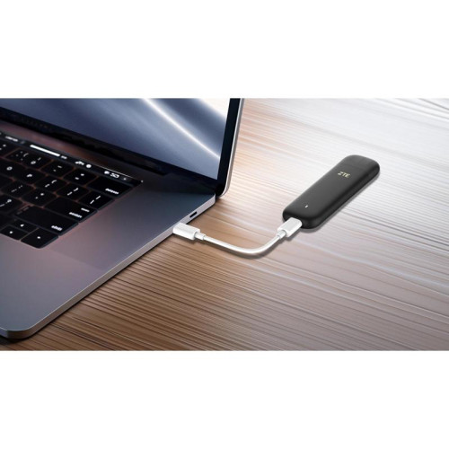 Модем 3G/4G ZTE F30Pro USB Wi-Fi VPN Firewall +Router внешний черный