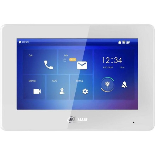 Видеодомофон Dahua DHI-VTH5421HW-W белый