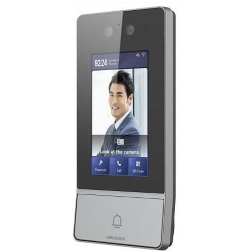 Видеопанель Hikvision DS-KV9503-WBE1 цветной сигнал цвет панели: черный