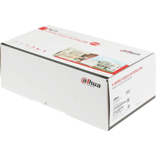 Комплект домофона Dahua DHI-KTA03 белый