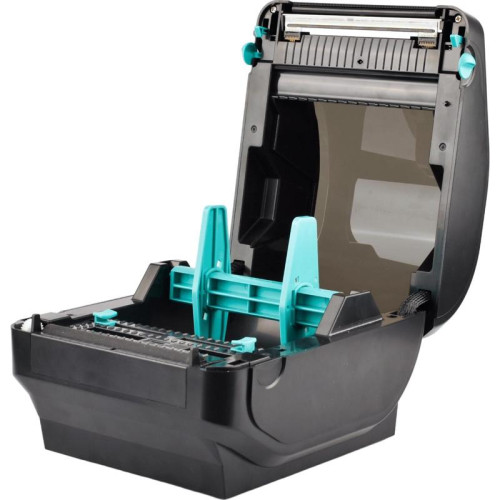 Термопринтер G&G GG-D410 203dpi 152мм/с/USB для печ.накл. черный