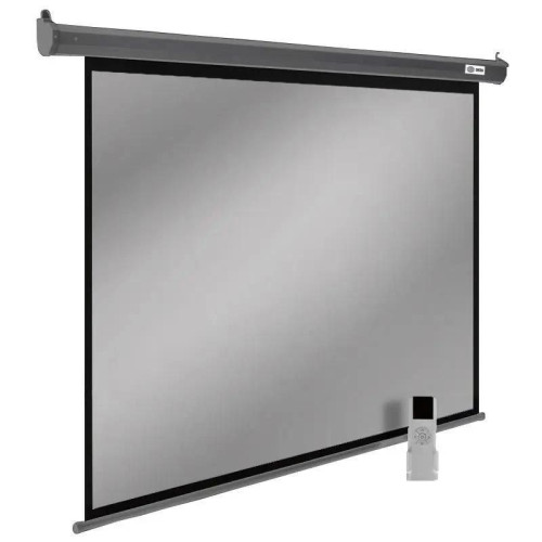 Экран Cactus 175x280см SIlverMotoExpert CS-PSSME-280X175-DG 16:10 настенно-потолочный рулонный тёмно-серый (моторизованный привод)