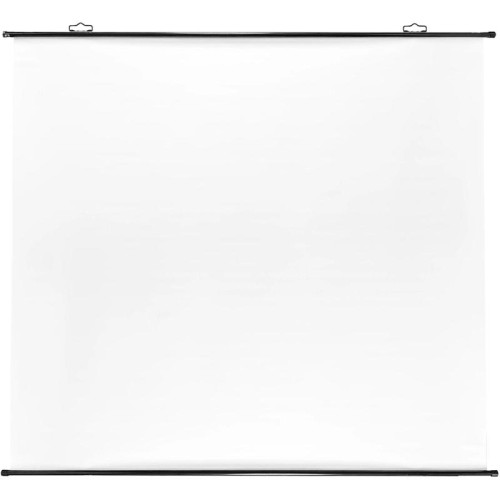 Экран Cactus 150x150см Map type CS-PSRM-150x150-BK 1:1 настенно-потолочный рулонный черный