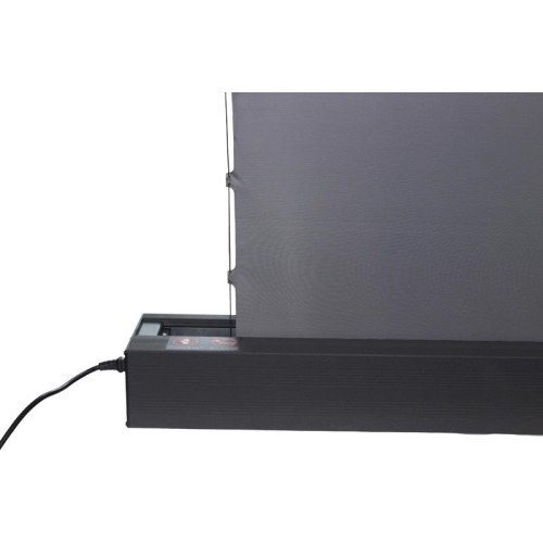 Экран Cactus 125x221см FloorRising CS-PSFRCLR-221X125 16:9 напольный рулонный черный (моторизованный привод)