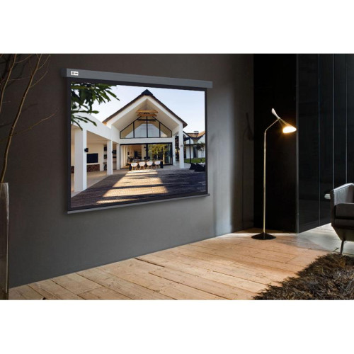 Экран Cactus 206x274см Wallscreen CS-PSW-206X274-SG 4:3 настенно-потолочный рулонный серый