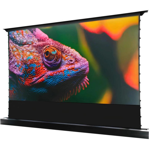 Экран Cactus 125x221см FloorRising CS-PSFRCLR-221X125 16:9 напольный рулонный черный (моторизованный привод)