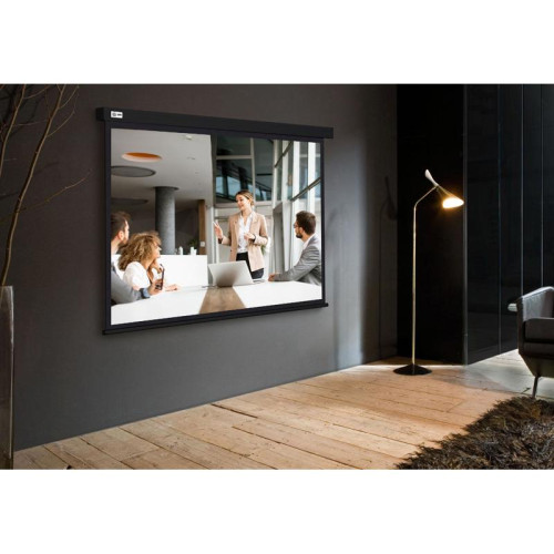 Экран Cactus 168x299см Wallscreen CS-PSW-168X299-BK 16:9 настенно-потолочный рулонный черный