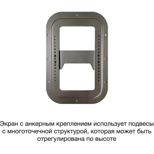 Экран на раме Cactus 127x224см Alr Expert CS-PSALRE-224X127-WM 16:9 настенный натяжной черный