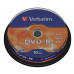 Диск DVD-R Verbatim 4.7Gb 16x Cake Box (10шт) (43523)