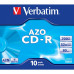 Диск CD-R Verbatim 700Mb 52x Jewel case (10шт) (43327)