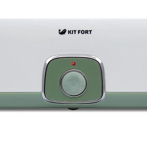 Йогуртница Kitfort KT-2006 20Вт 4б. 180мл белый/зеленый
