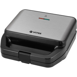 Вафельница Vitek VT-2626 850Вт черный/серебристый