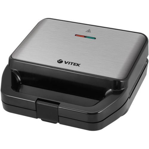 Вафельница Vitek VT-2626 850Вт черный/серебристый