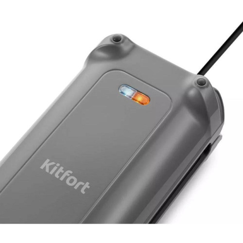 Вафельница Kitfort КТ-1691 700Вт серый/серый