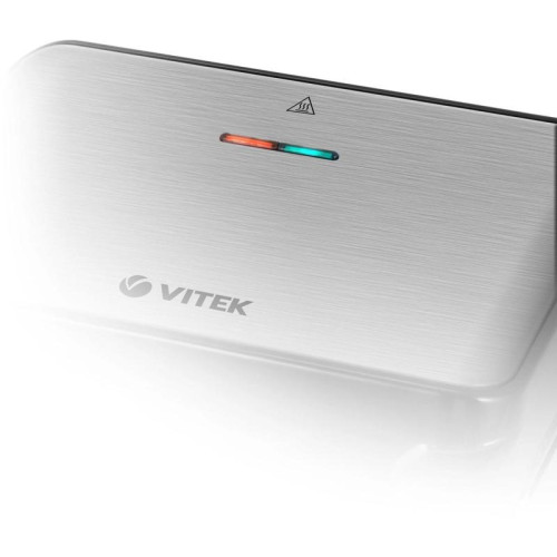Вафельница Vitek VT-2626 850Вт черный/серебристый