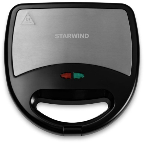 Сэндвичница Starwind SSW2346 750Вт черный/серебристый