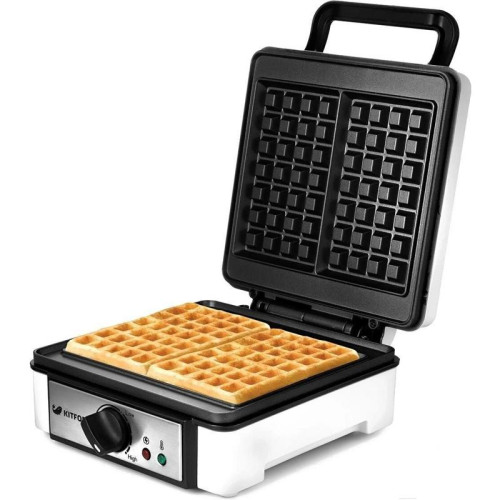 Вафельница Kitfort КТ-1646 1200Вт белый