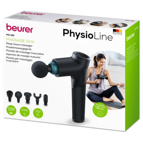 Массажер/ Массажер Beurer MG185 18Вт черный (645.33)