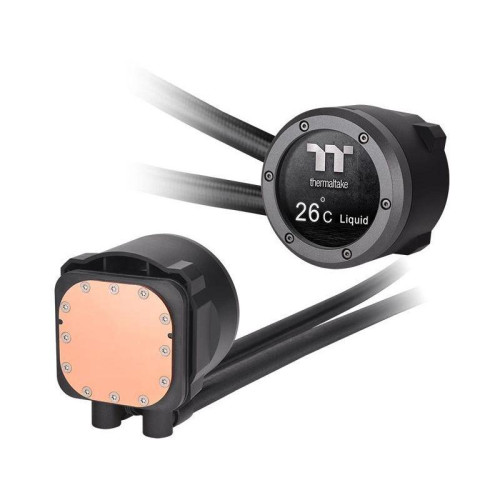 Система водяного охлаждения Thermaltake TH360 V2 Ultra ARGB Soc-AM5/AM4/1200/1700/1851 черный 4-pin 25.8dB Al+Cu LCD Ret (CL-W384-PL12SW-A) [CL-W384-PL12SW-A]
