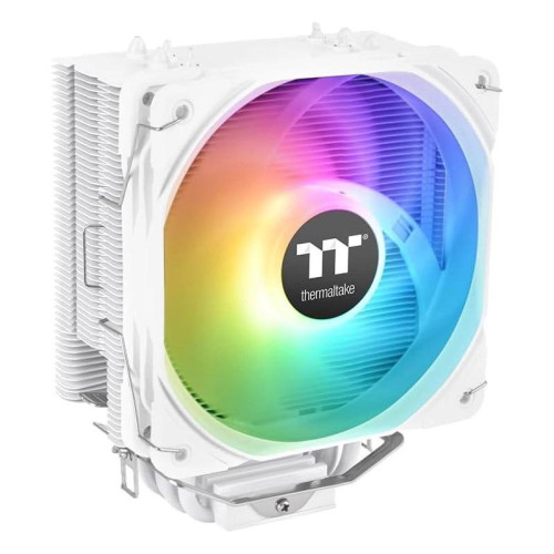 Кулер Thermaltake UX200 SE ARGB Soc-AM5/AM4/1200/1700/1851 белый 4-pin 25dB Al+Cu 170W Ret (CL-P116-AL12SW-A) [CL-P116-AL12SW-A]