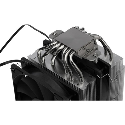 Кулер ID-Cooling SE-206-XT Soc-AM5/AM4/1151/1200/2066/1700 черный 4-pin 15-35dB Al+Cu 250W 1100gr Ret [SE-206-XT]