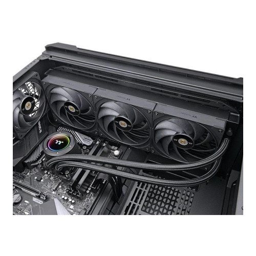 Система водяного охлаждения Thermaltake Toughliquid 360 Ex Pro ARGB Soc-AM5/AM4/1200/1700/1851 черный 4-pin 22.6dB Al+Cu Ret (CL-W400-PL12BL-A) [CL-W400-PL12BL-A]
