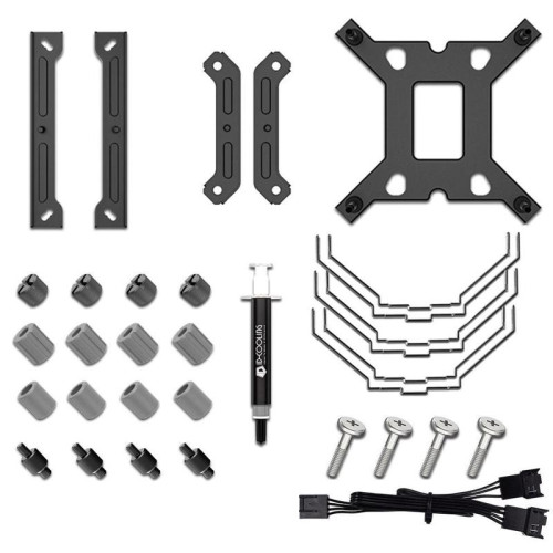 Кулер ID-Cooling SE-207-XT SLIM Soc-AM5/AM4/1151/1200/2066/1700 черный 4-pin 15-35dB Al+Cu 220W 760gr Ret [SE-207-XT SLIM]