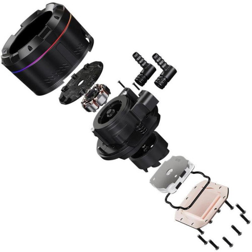 Система водяного охлаждения ID-Cooling SL360 Pro Se Soc-AM5/AM4/1200/1700/1851 черный 4-pin 14-27.2dB Al+Cu LCD 350W Ret [SL360 PRO SE]