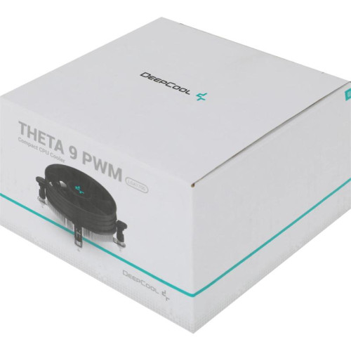 Кулер Deepcool Theta 9 PWM Soc-1700/1851 черный 4-pin 40.1dB Al 65W 256gr Ret (DP-ICAP-T9P-17) [DP-ICAP-T9P-17]