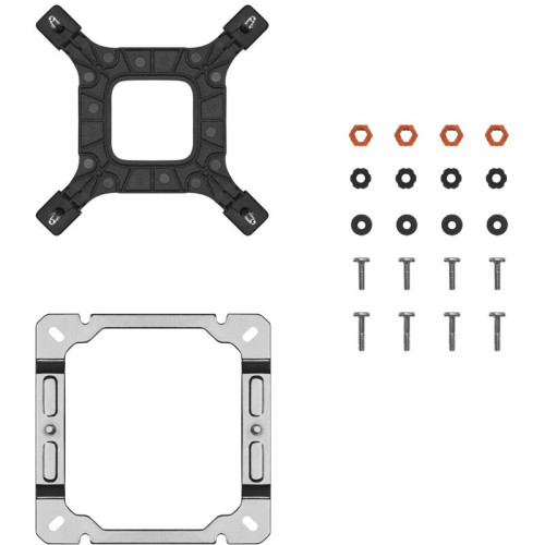 Устройство охлаждения(кулер) Deepcool AK400 Digital SE Soc-AM5/AM4/1200/1700/1851 черный 4-pin 19-28dB Al+Cu LCD 220W 812gr Ret (R-AK400-BKADMN-GJD)