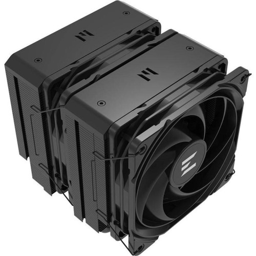 Кулер Zalman CNPS14X DUO Soc-AM5/AM4/1200/1700/1851 черный 4-pin 29.7dB Al+Cu 270W 1160gr Ret (CNPS14X DUO BLACK) [CNPS14X DUO BLACK]