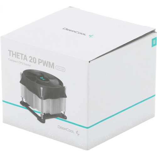 Кулер Deepcool Theta 20 PWM Soc-1700/1851 черный 4-pin 31.1dB Al 95W 355gr Ret (DP-ICAS-T20P-17) [DP-ICAS-T20P-17]