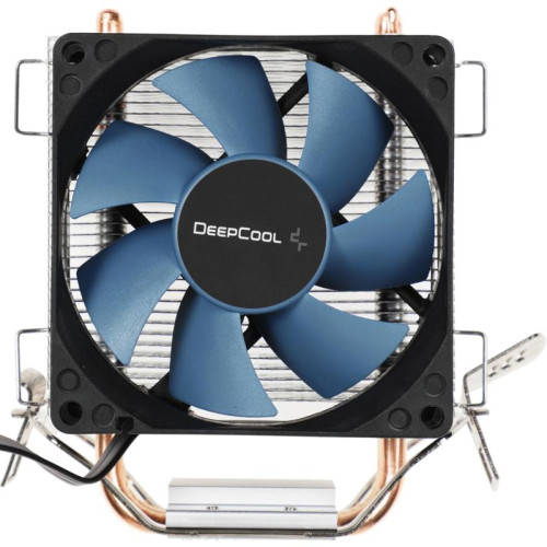 Кулер Deepcool Ice Edge Mini FS V2.0 Soc-AM5/AM4/1200/1700/1851 черный/синий 3-pin 25dB Al+Cu 100W 276gr Ret (DP-MCH2-IEMV2) [DP-MCH2-IEMV2]