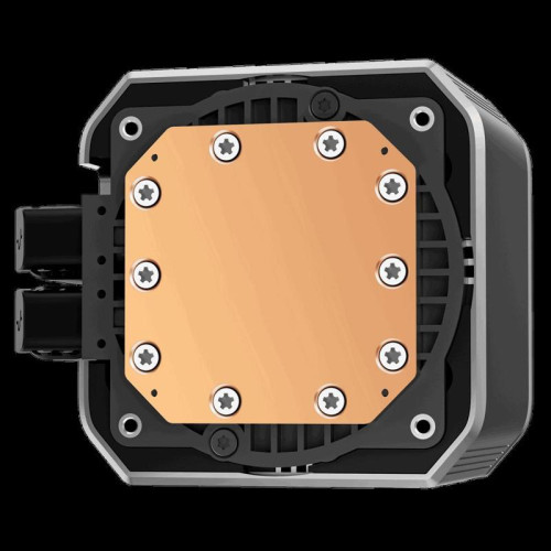 Система водяного охлаждения Deepcool Mystique 240 ARGB Soc-AM5/AM4/1200/1700/1851 черный 4-pin 36.49dB Al LCD 1543gr Ret (R-LX550-BKADSNC-G-1) [R-LX550-BKADSNC-G-1]