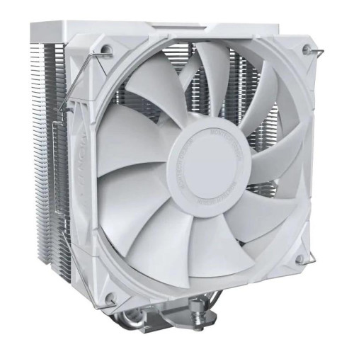 Кулер Montech NX400 Soc-AM5/AM4/1200/1700/1851 белый 4-pin 34.17dB Al+Cu 220W Ret (NX400WH)
