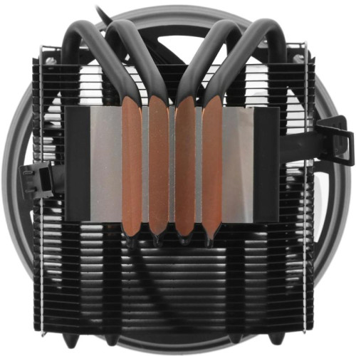 Кулер Formula Astral Plus FRPW 4P RGB Soc-AM5/AM4/1200/1700/1851 черный 4-pin 17-34dB Al+Cu 150W Ret [ASTRAL PLUS FRPW 4P]