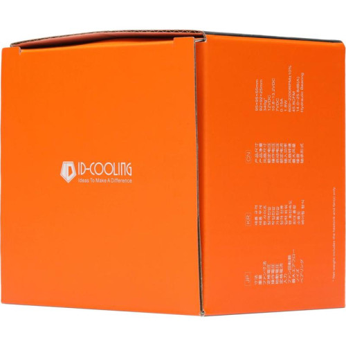 Кулер ID-Cooling DK-19 PWM Soc-1700/1851 черный 4-pin 14-26dB Al 95W 340gr Ret [DK-19 PWM]