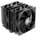 Кулер ID-Cooling SE-206-XT Soc-AM5/AM4/1151/1200/2066/1700 черный 4-pin 15-35dB Al+Cu 250W 1100gr Ret [SE-206-XT]