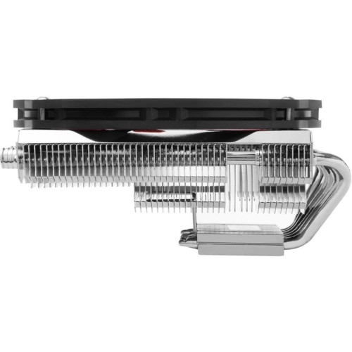 Кулер Thermalright AXP-200-R Soc-AM5/AM4/1151/1200/2066/1700 черный/красный 4-pin 30.6dB Al 180W 475gr Ret [AXP-200-R]