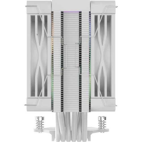 Устройство охлаждения(кулер) Bloody BD-AC230-ARGB1 ARGB Soc-AM5/AM4/1200/1700/1851 белый 4-pin 22-32dB Al+Cu LCD 230W 715gr Ret (BD-AC230-ARGB1-WH)
