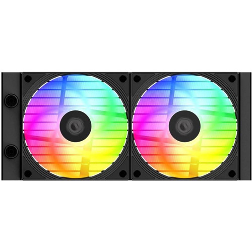 Система водяного охлаждения ID-Cooling FX240 Inf ARGB Soc-AM5/AM4/1200/1700/1851 черный 4-pin 27.2dB Al+Cu 300W Ret [FX240 INF]