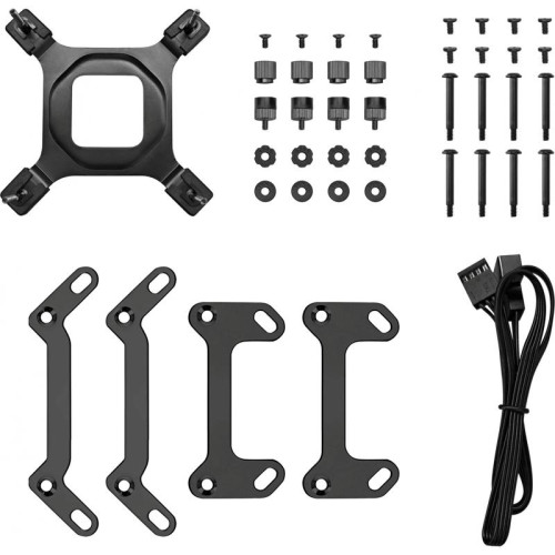 Система водяного охлаждения Deepcool Mystique 240 Soc-AM5/AM4/1200/1700/1851 черный 4-pin 36.49dB Al LCD 1543gr Ret (R-LX550-BKDSNC-G-1) [R-LX550-BKDSNC-G-1]