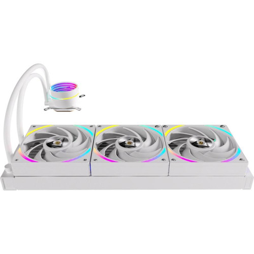 Система водяного охлаждения Formula Oasis L360 ARGB Soc-AM5/AM4/1200/2066/1700/1851 белый 4-pin 1-27dB Al+Cu 360W Ret (OASIS L360 ARGB WH)