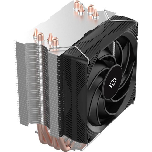 Устройство охлаждения(кулер) Digma D-CPC150-PWM1 Soc-AM5/AM4/1200/1700/1851 черный 4-pin 14-26dB Al+Cu 150W 360gr Ret