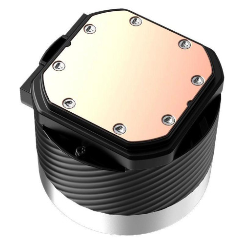 Система водяного охлаждения ID-Cooling FX240 Inf ARGB Soc-AM5/AM4/1200/1700/1851 черный 4-pin 27.2dB Al+Cu 300W Ret [FX240 INF]